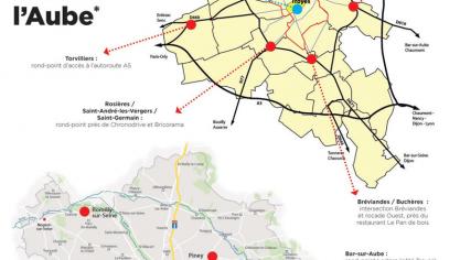Gilets Jaunes La Carte Des Barrages Filtrants Dans Laube