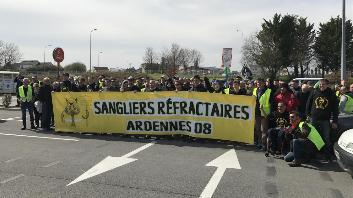 Ardennes : les gilets jaunes se délocalisent à Rethel pour l'Acte XXI