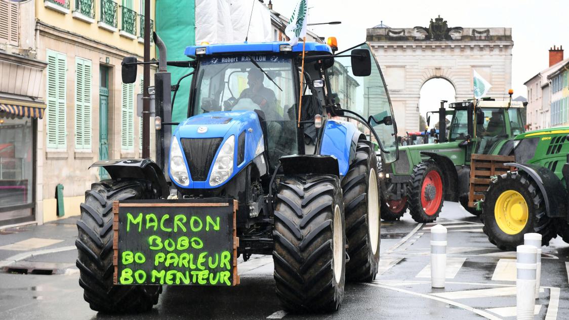 Manifestation : des tracteurs de l'Aisne, la Marne et les Ardennes mobilisés à Paris