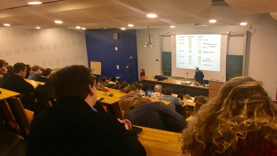 La conférence du professeur Andreoletti à la faculté de médecine de Reims a attiré deux fois plus de spectateurs que d’habitude...