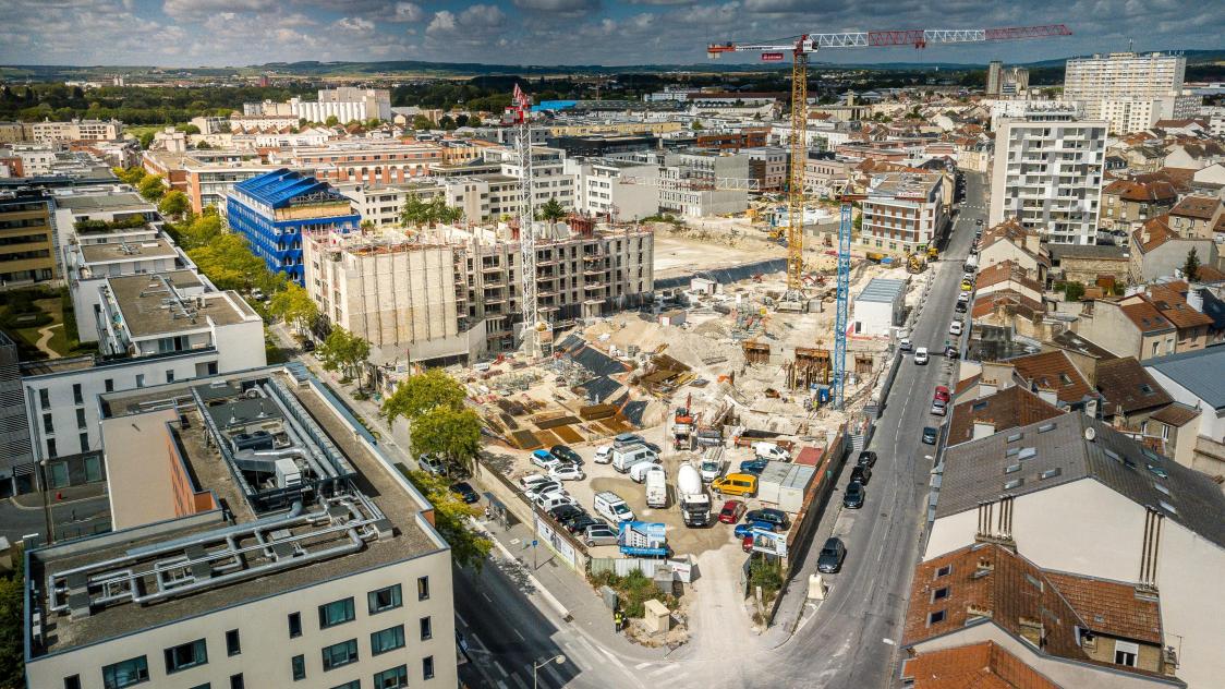 PHOTOS. Notre série des quartiers de Reims vus du ciel : on survole ...