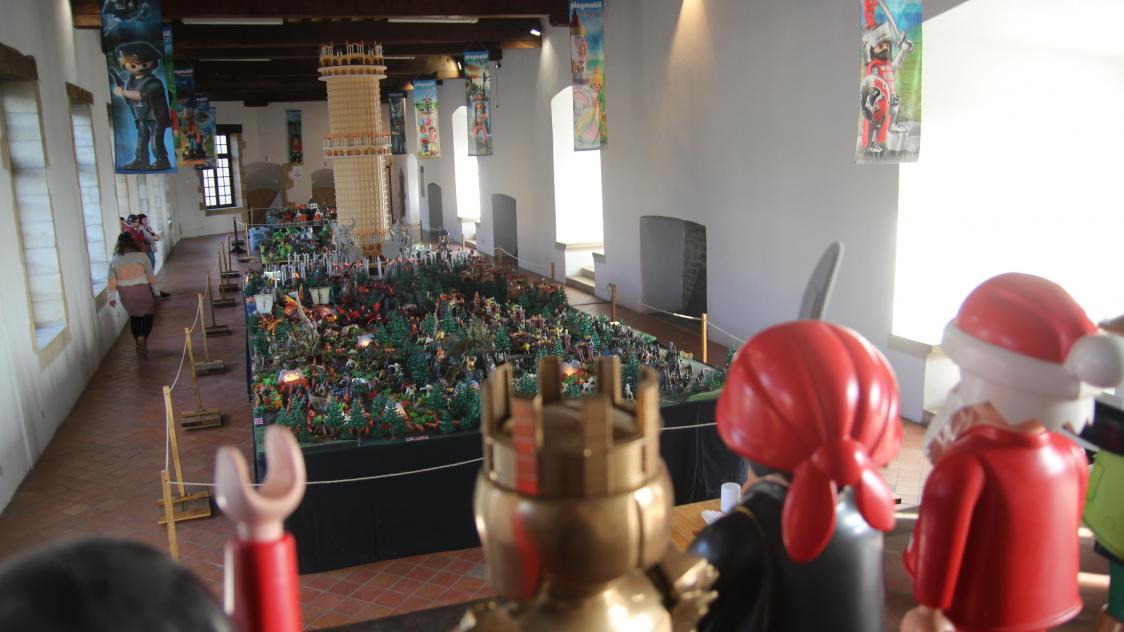 Des milliers de Playmobil en exposition au château fort de Sedan