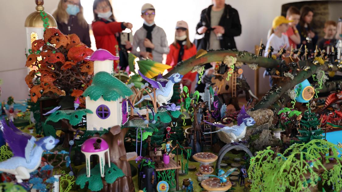 Exposition Playmobil on Instagram: Le château de la belle au bois
