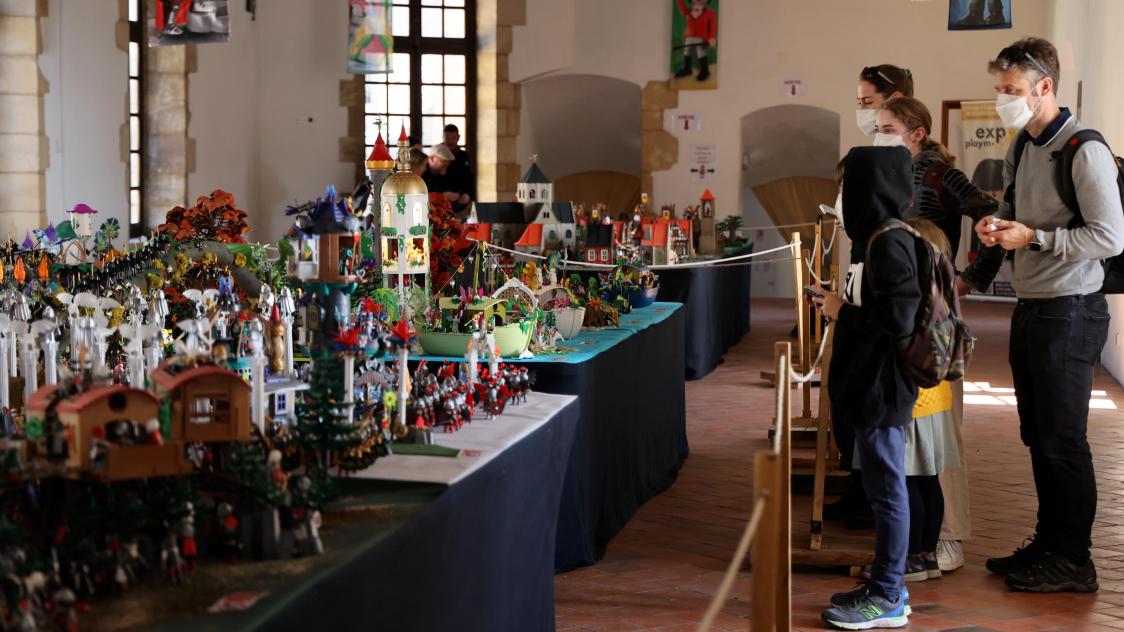 Ardennes : exposition Playmobil au château-fort de Sedan, jusqu'au mercredi  20 avril