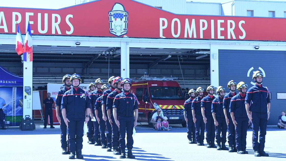 La caserne des pompiers Reims-pont de Witry s'ouvre au public pour