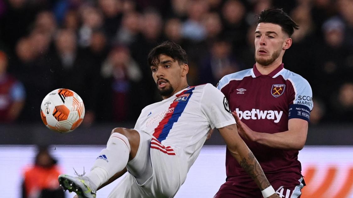 Lucas Paqueta et Lyon ont affronté West Ham en Ligue Europa.