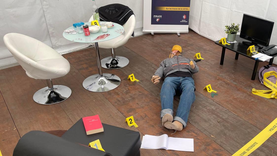 Une scène de crime et un coupable... Place à l’enquête