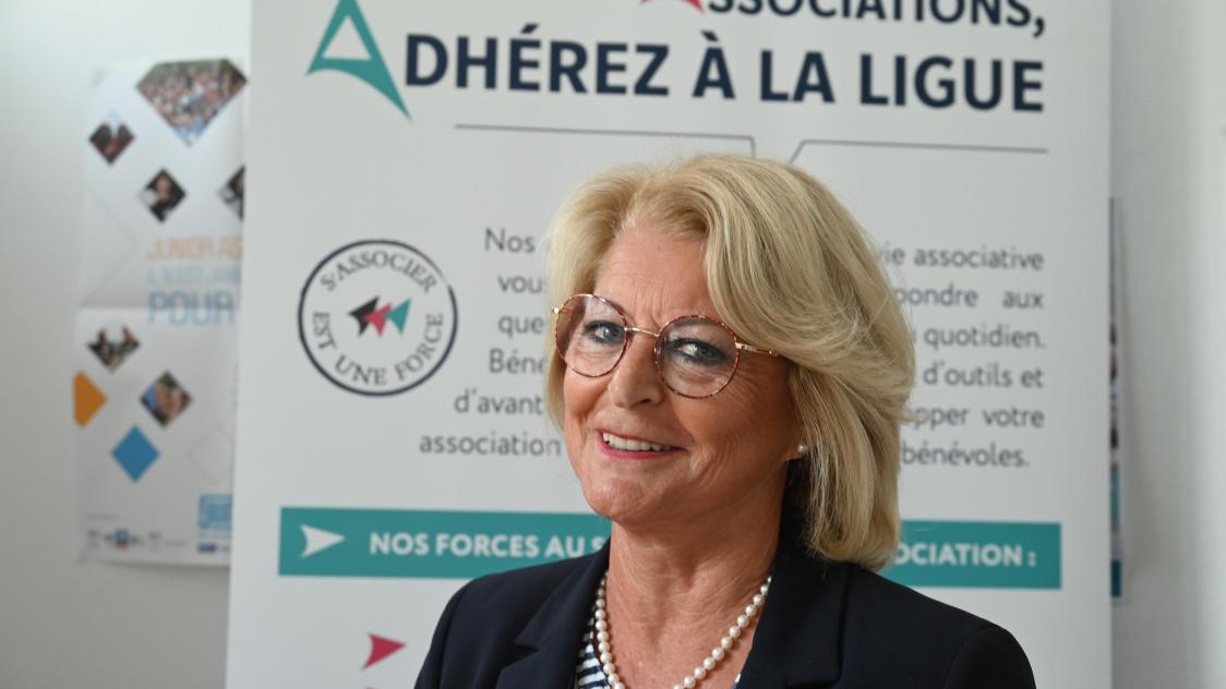 Présidente de la Ligue de l’enseignement dans l’Aisne, MarieFrançoise