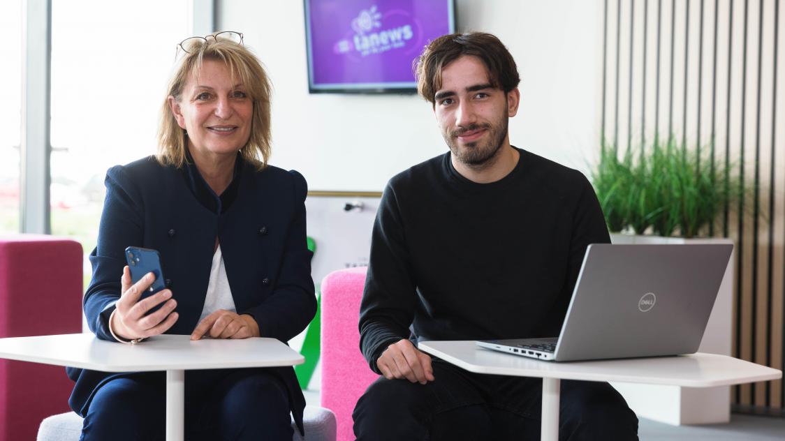 Caroline Sangnier y Alexis Paquis aparecen en la nueva fuente de medios #tanews.