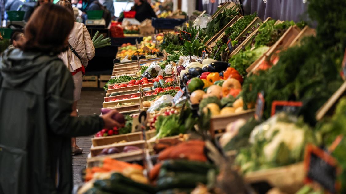 En octobre, sur un an, les légumes frais ont subi une hausse de prix de 33,9%.AFP