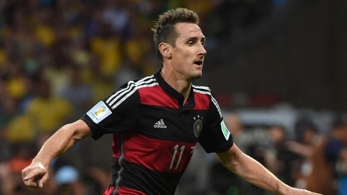 Miroslav Klose est la meilleur buteur de l’histoire de la Coupe du monde.