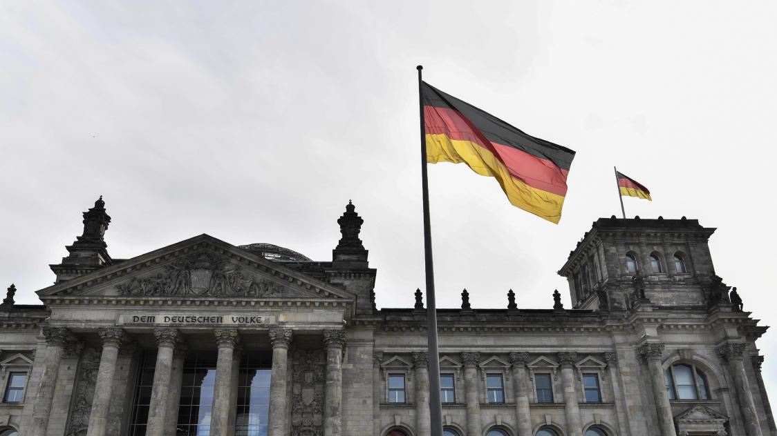 Le Bundestag, chambre basse allemande, était visé.