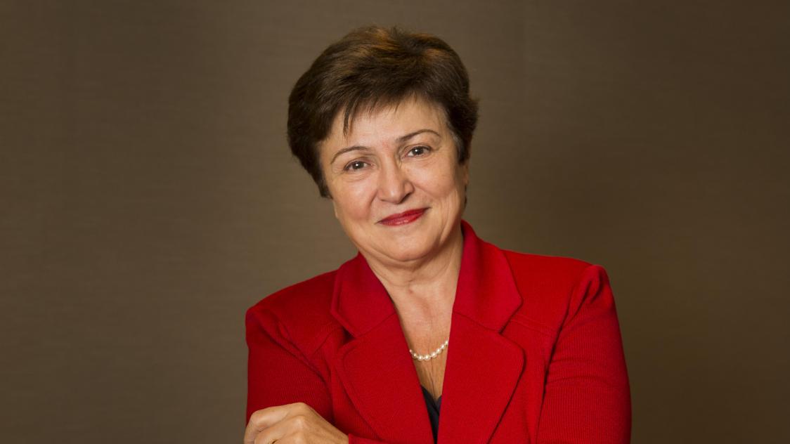 La directrice générale du Fonds monétaire international Kristalina Georgieva .