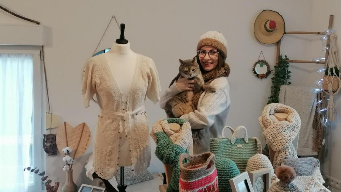 C’est après les confinements successifs de 2020 que Christelle Fontaine a décidé de créer sa boutique en ligne de crochet.