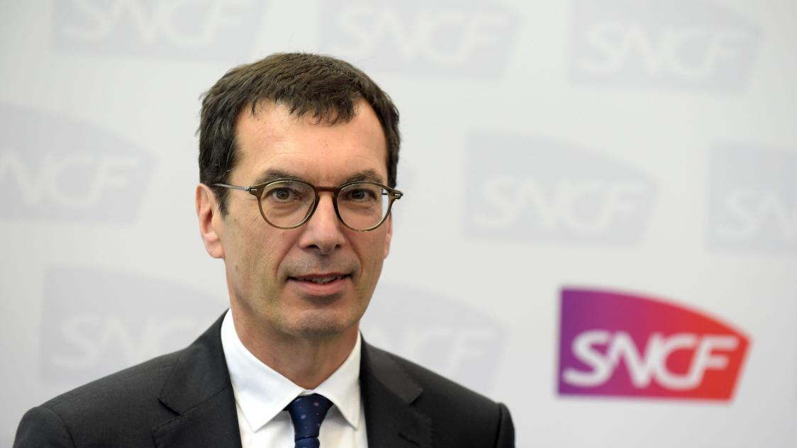 Le PDG de la SNCF, Jean-Pierre Farandou.