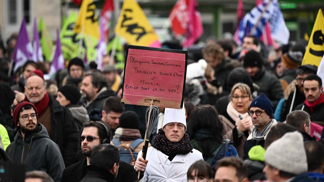 FRANCE-LABOUR-SOCIAL-PROTEST-STRIKE