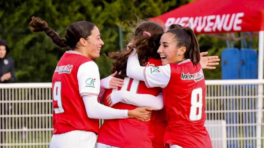 Kessya Bussy, Rachel Corboz et Sonia Ouchene ont été directement impliquées sur les deux buts inscrits par le Stade de Reims à Soyaux ce dimanche.