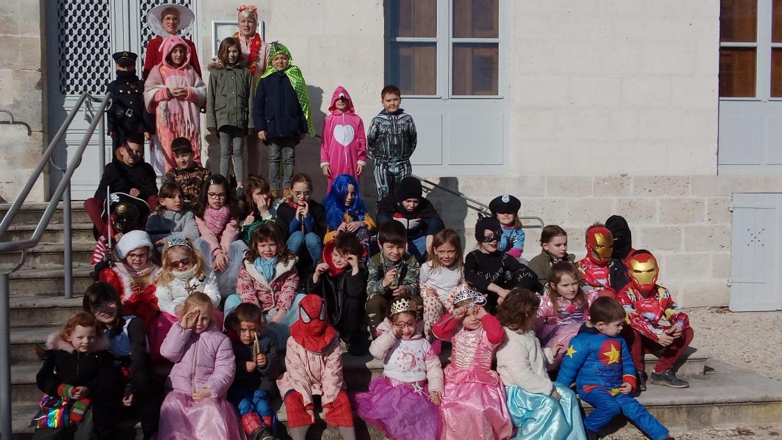 À Mussy-sur-Seine, les enfants ont défilé costumés pour le carnaval