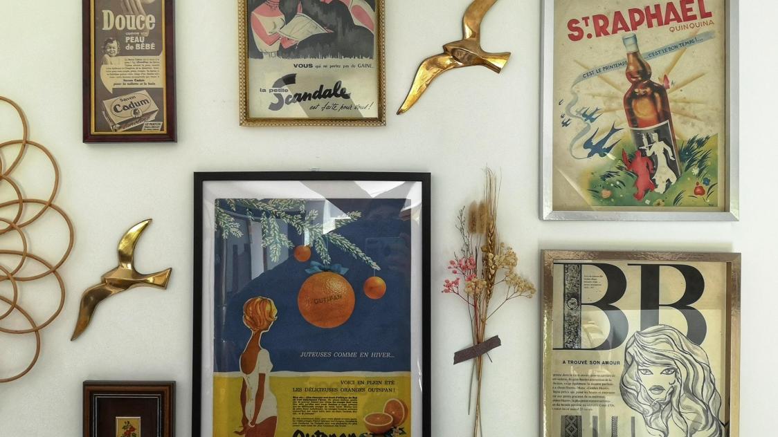 Tuto déco DIY : concevoir un mur de cadres vintage