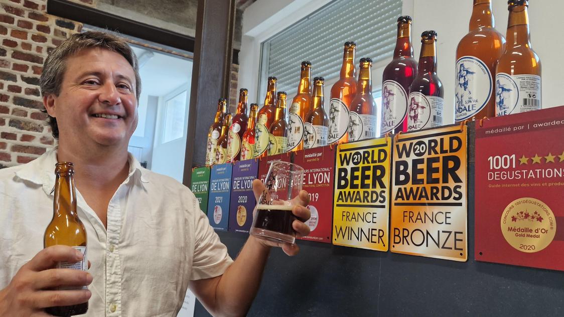 Brassée dans l'Aisne, la Vandale brune élue meilleure bière du monde