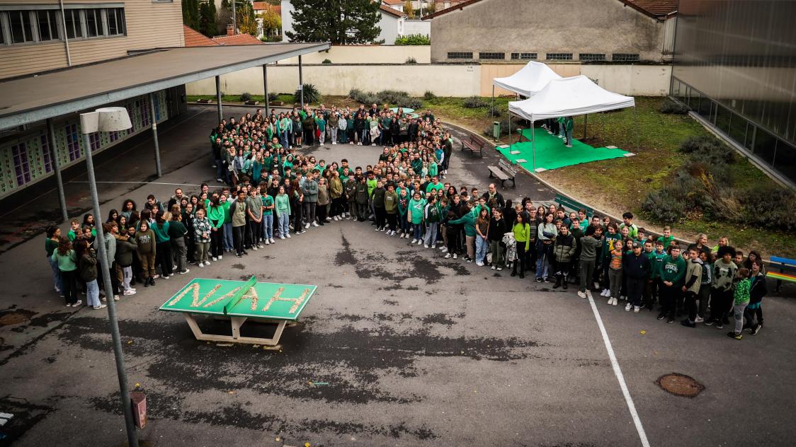 Au collège LouisPasteur de Suippes, tous mobilisés contre le