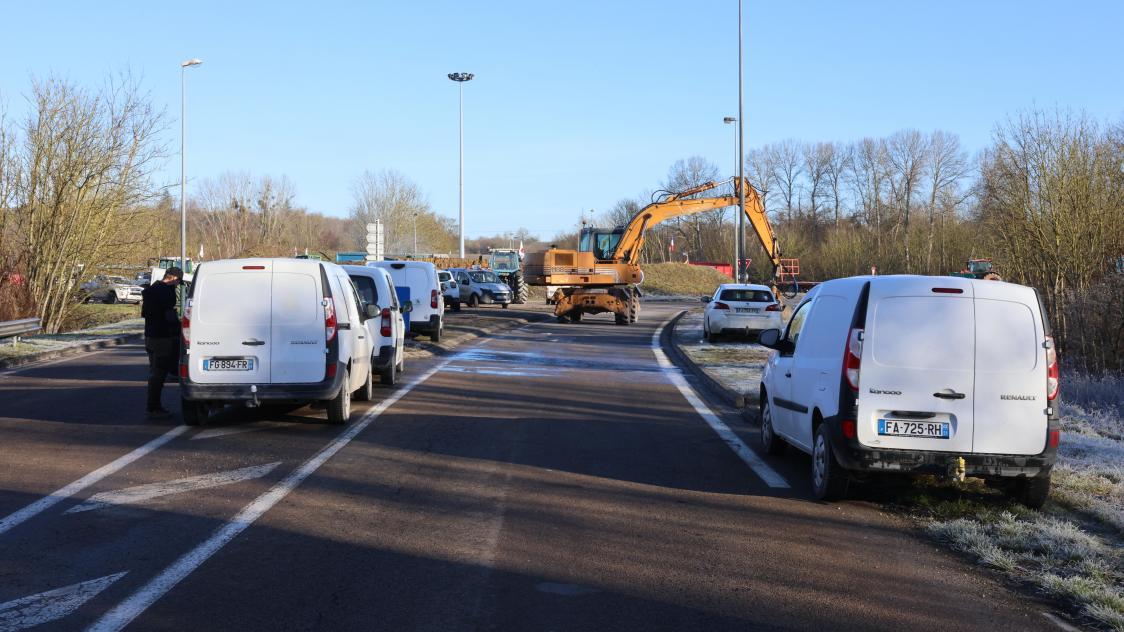 Les agriculteurs sont en train de