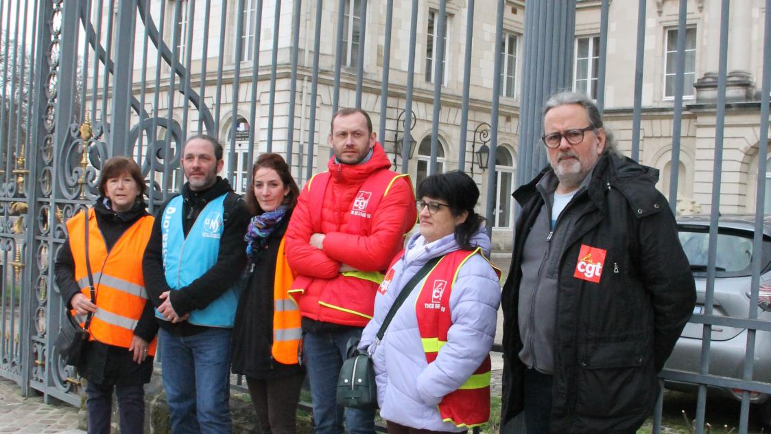 Fin de greve chez Lacoste Logistique
