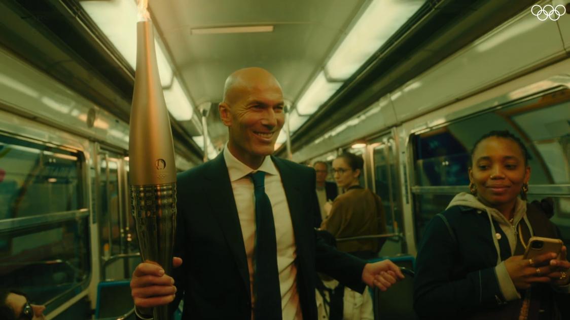 Paris 2024 Zinedine Zidane coincé dans le métro avant la cérémonie d
