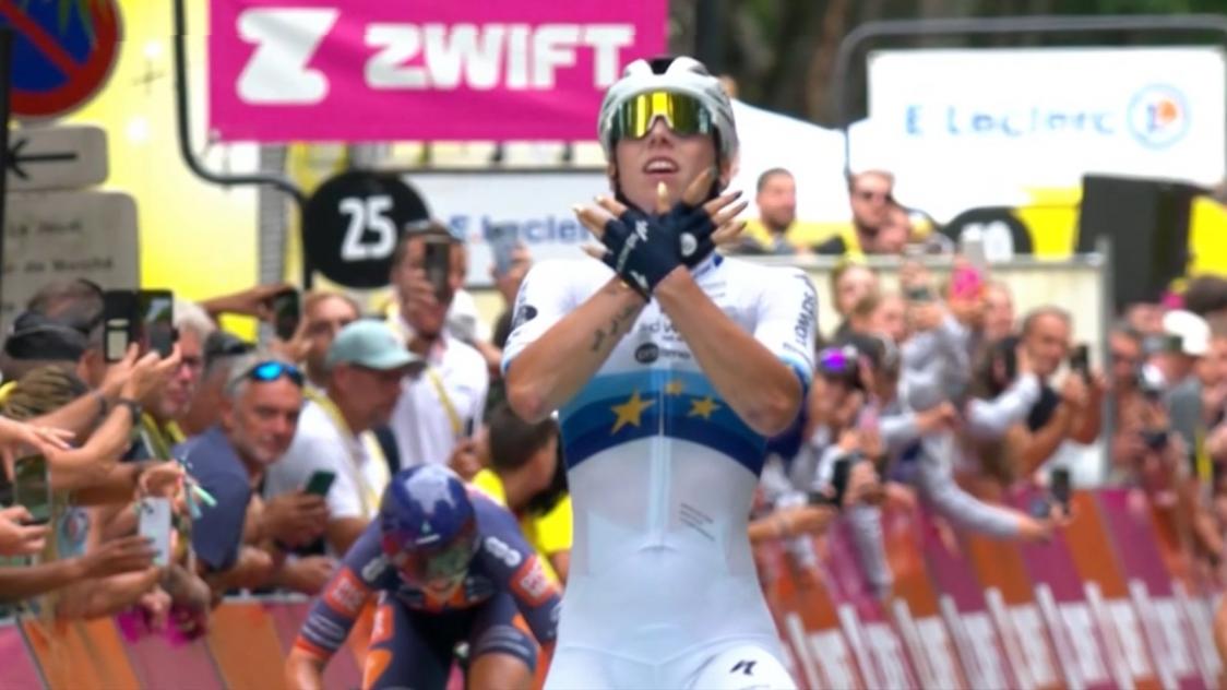 Lorena Wiebes remporte la 3e étape du Tour de France Femmes, marquée ...