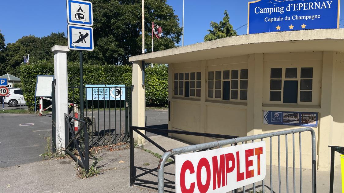 Le camping municipal d'pernay fait le plein de touristes