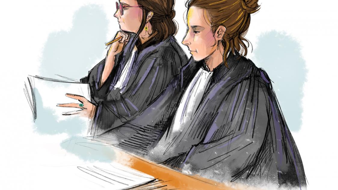 Me Margaux Dédina et Me Anne-Sophie Wagnon-Horiot, avocates des victimes d’Anthony Margon.