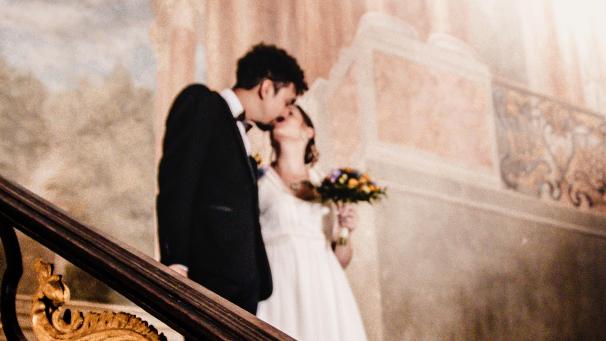 compensée blanche mariage