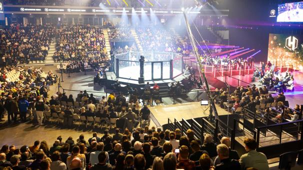 Hexagone MMA avait organisé le tout premier événement de la Reims Arena, devant 3500 personnes.