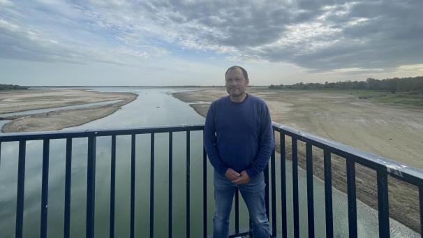 Jérôme Brayer, exploitant du lac du Der depuis près de 17 ans, est optimiste. La période de sécheresse est révolue et le lac affiche un bon taux de remplissage.