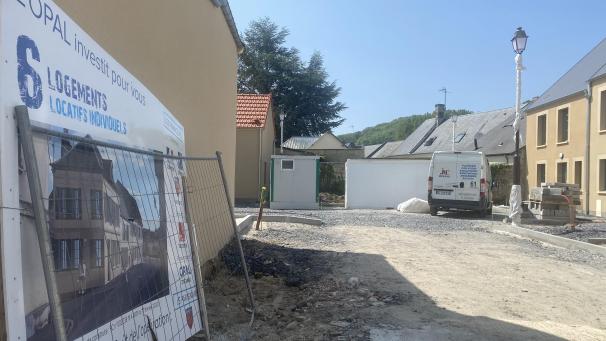 A Crépy, six logements locatifs à loyer modéré vont voir le jour.