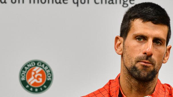 Novak Djokovic, en conférence de presse ce mercredi 31 mai à Roland Garros.