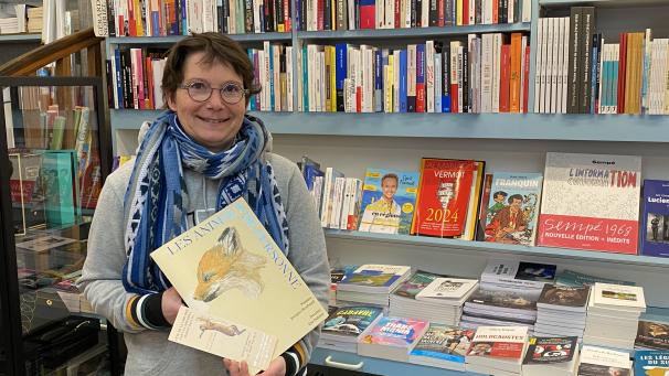 SI la librairie Le Dormeur du Val est solidement implantée à Chauny, Aline Marelli rappelle les difficultés de la profession, surtout pour les jeunes libraires indépendants.