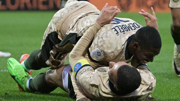 Pour Ousmane Demblélé et Kylian Mbappé aucun doute : le PSG va fêter son 12e titre ce samedi face au Havre.