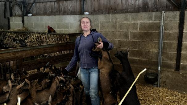 Axelle Robinot est la nouvelle propriétaire de la chèvrerie. Pas inconnue du public, puisqu’elle était salariée de la structure.