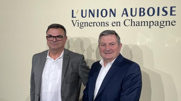 Emmanuel Mannoury, le président de l’Union auboise, et Pascal Dubois, son directeur général.