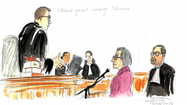 «&nbsp;Je n’ai jamais perdu patience. Je n’ai jamais fait de mal à un enfant&nbsp;», s’est défendue l’accusée.