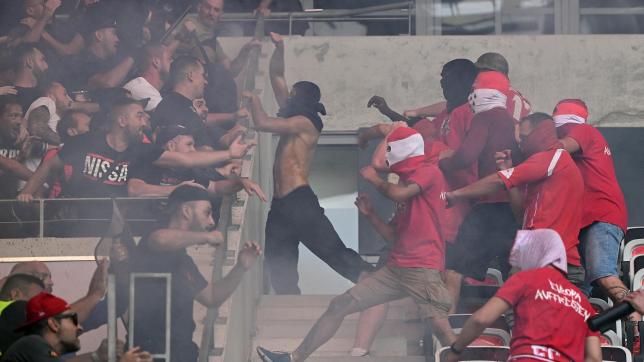 L’affrontement de supporters lors de Nice - Cologne, fait craindre le pire...