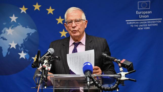 Le Haut représentant de l’Union européenne pour les affaires étrangères et la politique de sécurité, Josep Borrell, ici le 20 septembre 2021, à New York.