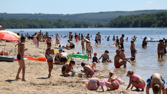 Le lac des Vieilles Forges a vu sa fréquentation augmenter de 12% par rapport à l’été 2021.