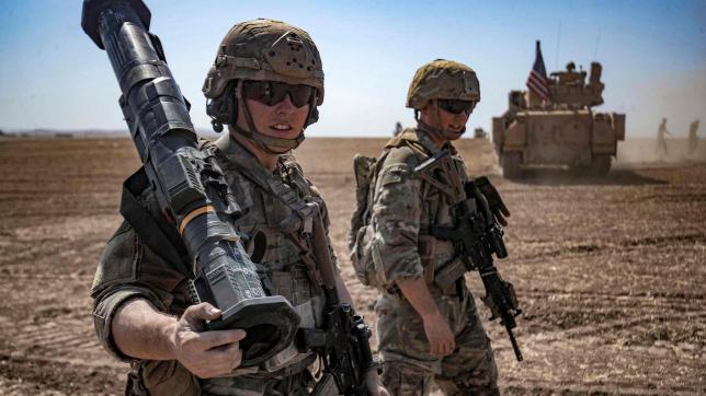 Soldats américains en Syrie.