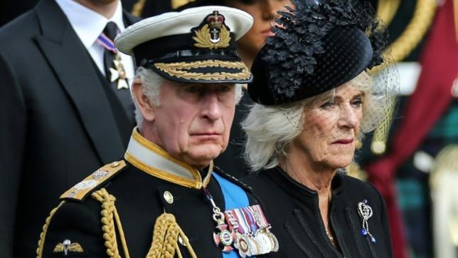 le roi Charles III et son épouse la reine consort Camilla, lors d