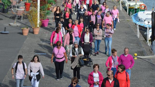 Des marches roses sont organisées dans différentes communes de la Pointe. À Givet, c’était le 8 octobre, celle d’Aubrives aura lieu samedi.