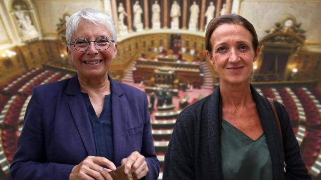 Evelyne Perrot et Vanina Paoli-Gagin, sénatrice de l’Aube, ont voté contre l’inscription du droit à l’IVG dans la Constitution.