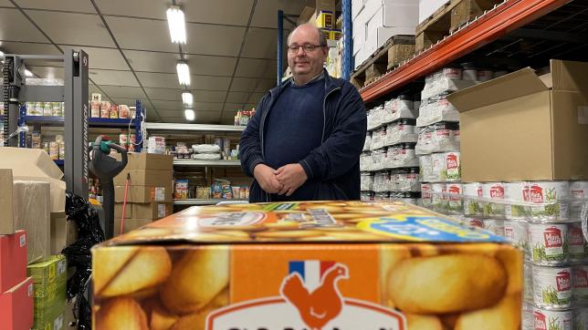 Arnaud Roch n’a pas caché sa crainte de vivre une année 2023 compliquée dans la distribution alimentaire à Vitry-le-François.