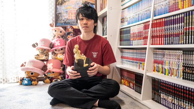Shohei Sato: «J’ai toujours vécu avec One Piece et je voulais que mon mariage lui rende hommage.»AFP